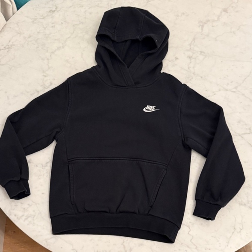 Nike Kids Black Sweatshirt Hoodie - Picture 1 of 3